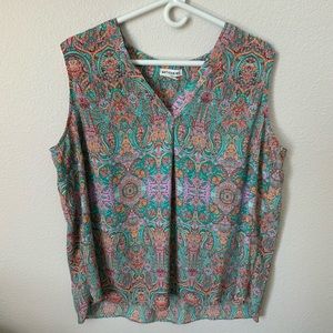 Boho Sleeveless Blouse